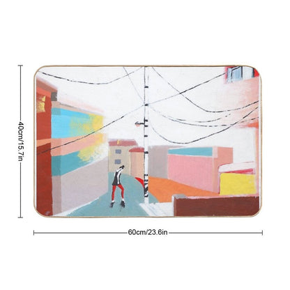 Dancing in The Street  Absorbent Bath Mat