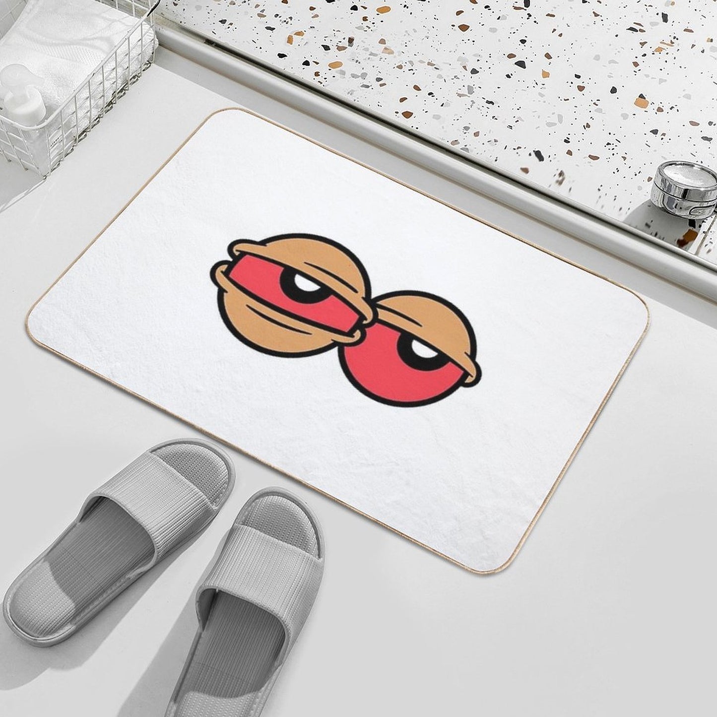 Crimson Eye  Pet-Safe Bath Mat
