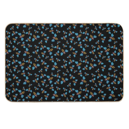 Bees 2  Easy Maintenance Bath Mat