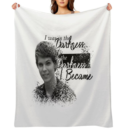 Darkness I Became - Peter Pan Versatility Throw Blanket