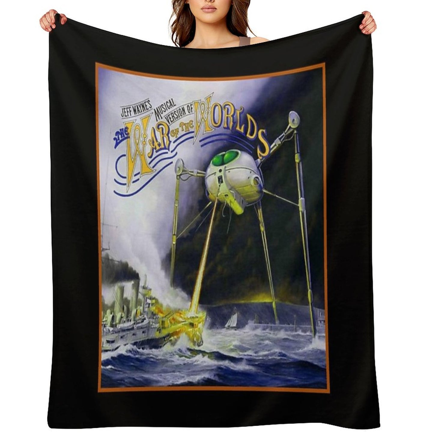 Waynes Well World Wrinkle-free Throw Blanket