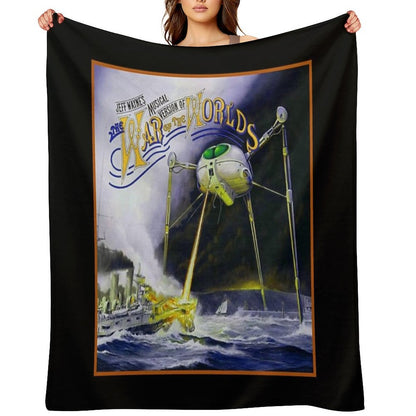 Waynes Well World Wrinkle-free Throw Blanket