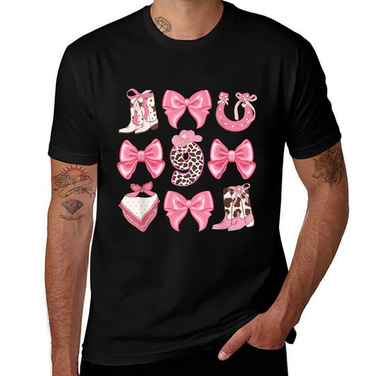 9th Birthday Cowgirl Nine Year Old Cow Girl Birthday Party  Quick-drying T-Shirt