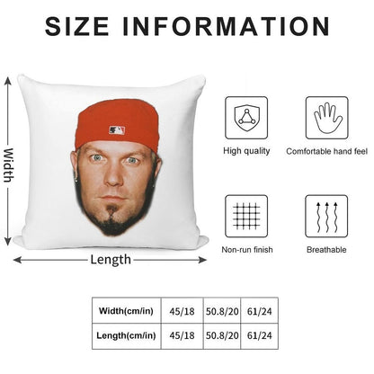 Fred Durst Soft Reinforced Edging Throw Pillow
