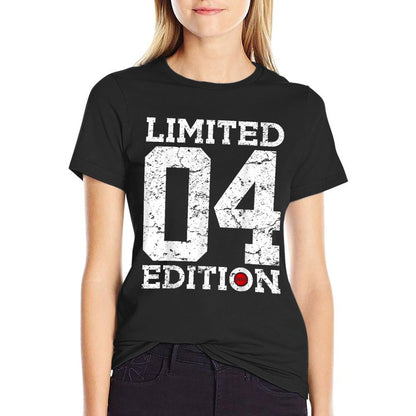 21 YEARS LIMITED EDITION 2004 COLLEGE 21ST BIRTHDAY Comfortable T-Shirt
