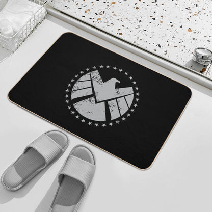 Shield Agent Training - Vintage Effect  Long-Lasting Bath Mat