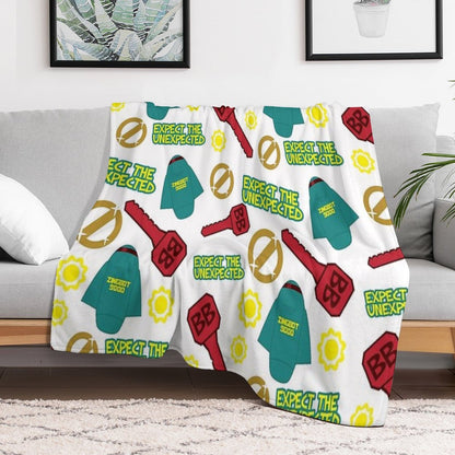 Big Brother Icon Pattern Compact Throw Blanket