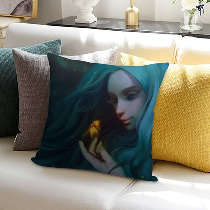Little Mermaid Soft Easy Maintenance Throw Pillow