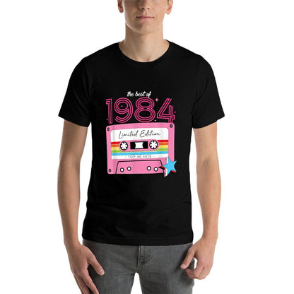 Vintage 40th Birthday 40 Years Old Cassette Tape Women Girls  Affordable Price T-Shirt