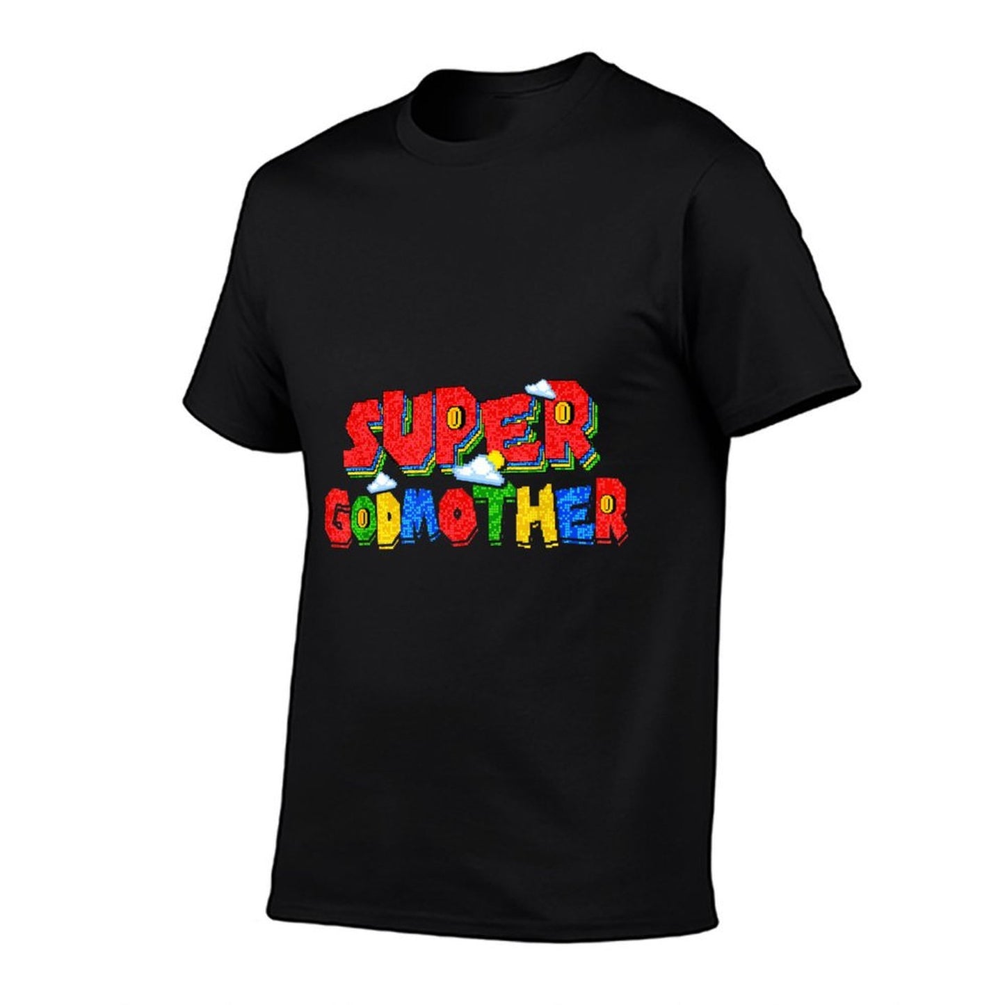 Gamer Super Godmother Superhero Family Matching Game  High-quality Stitching T-Shirt