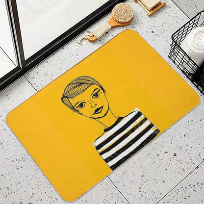 Jean Seberg  Odorless Bath Mat
