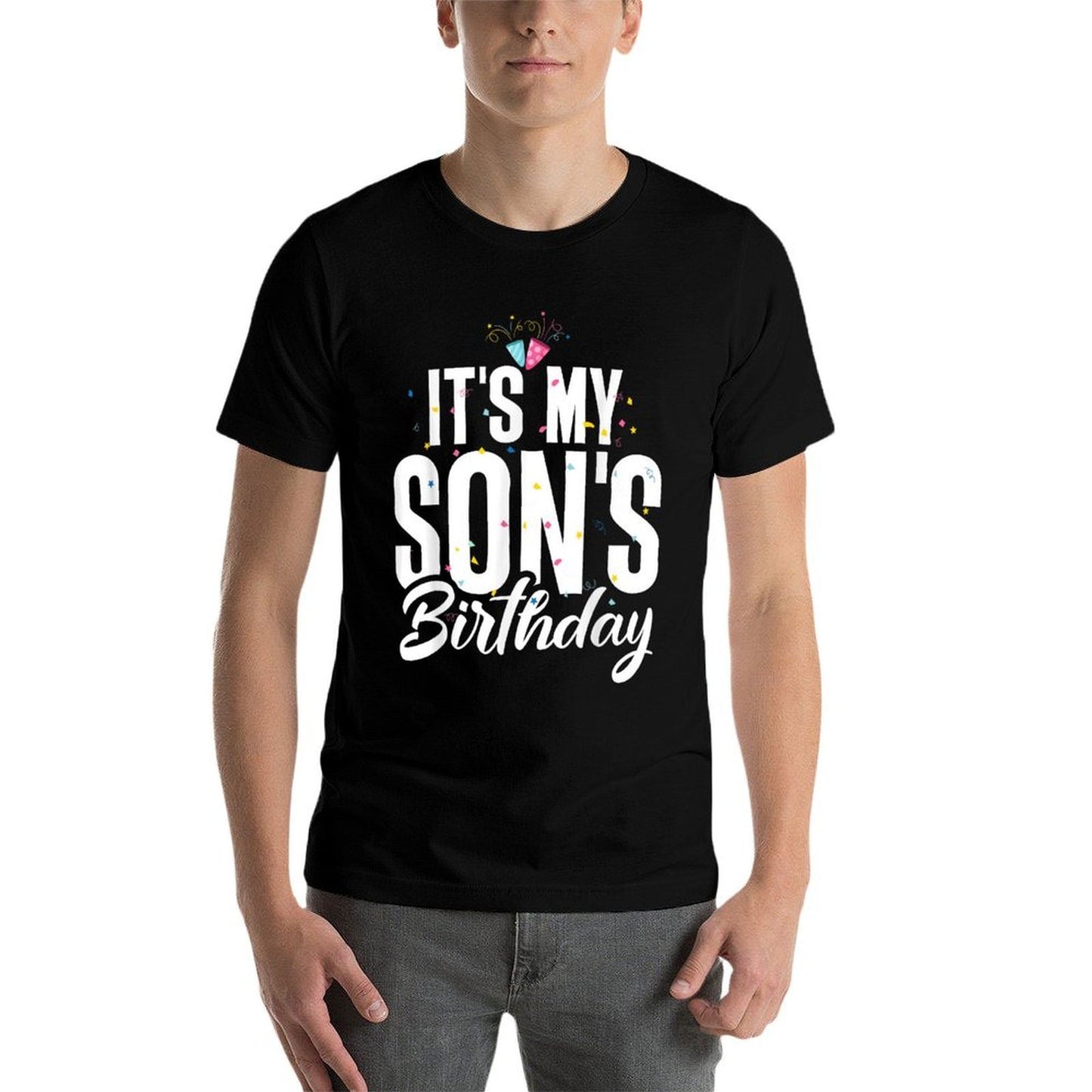 Its My Sons Birthday  Trendy Pattern T-Shirt