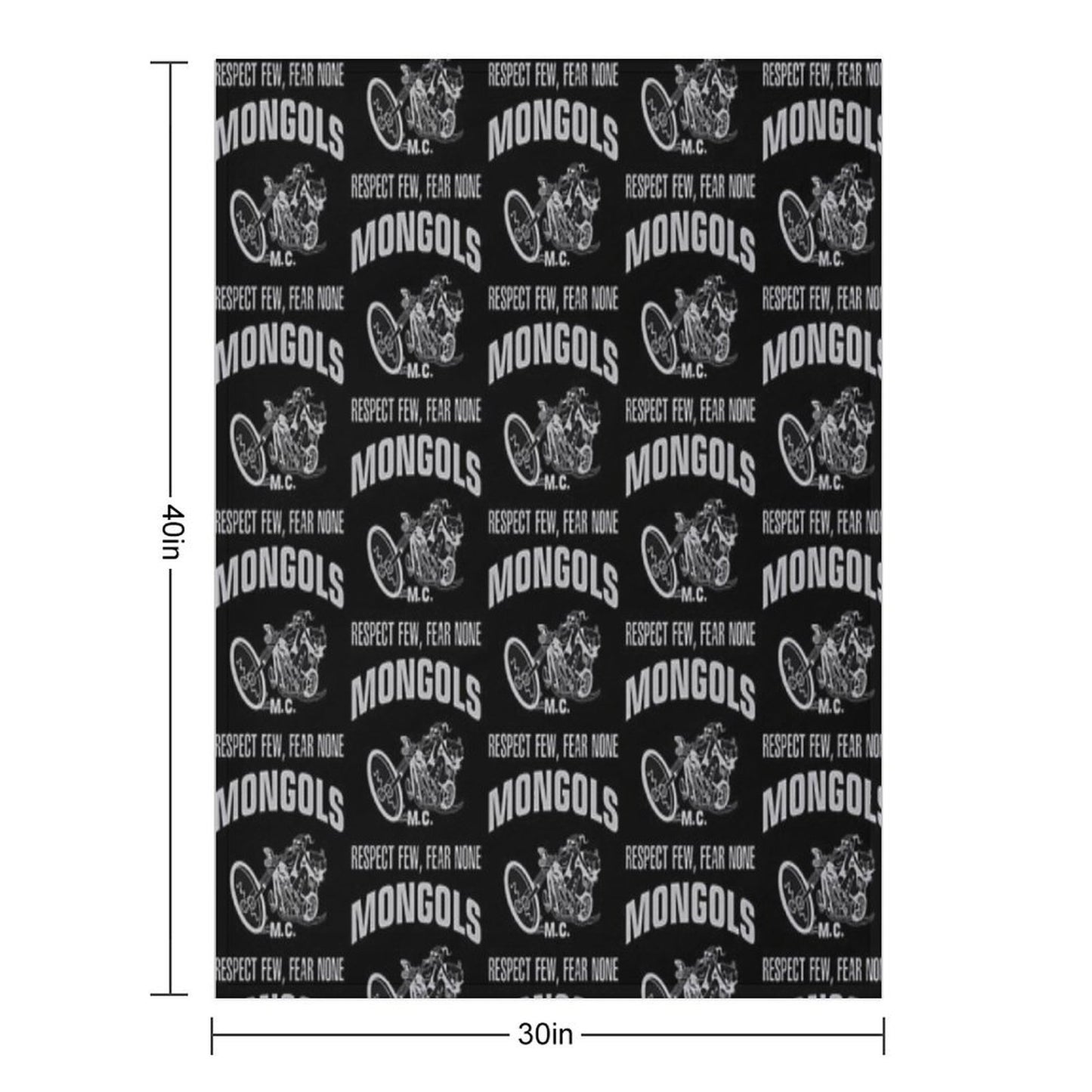 The Mongols Respect Few Easy Care Throw Blanket