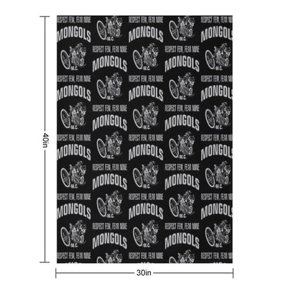 The Mongols Respect Few Easy Care Throw Blanket