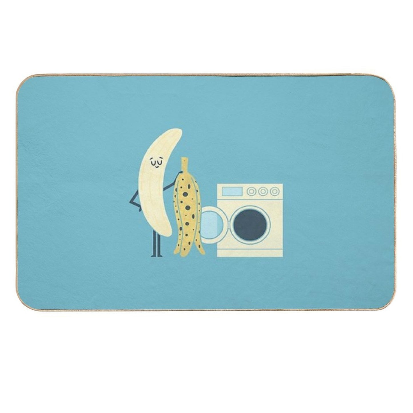 Banana Laundry  Non-Slip Bath Mat