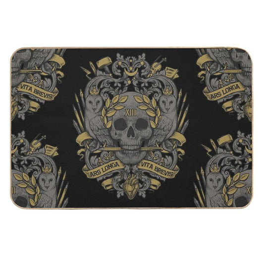 ARS LONGA, VITA BREVIS  High-Traffic Bath Mat