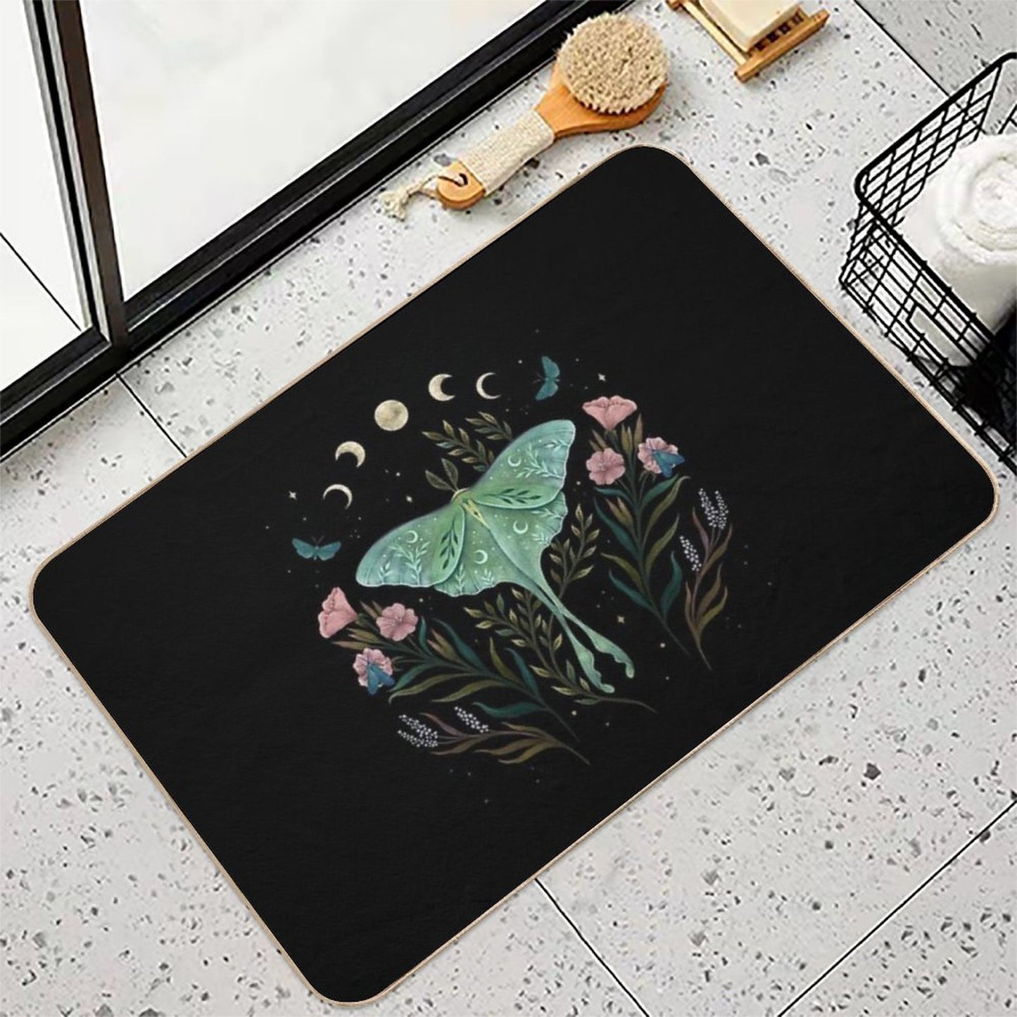 Luna And Forester  Easy To Clean Bath Mat