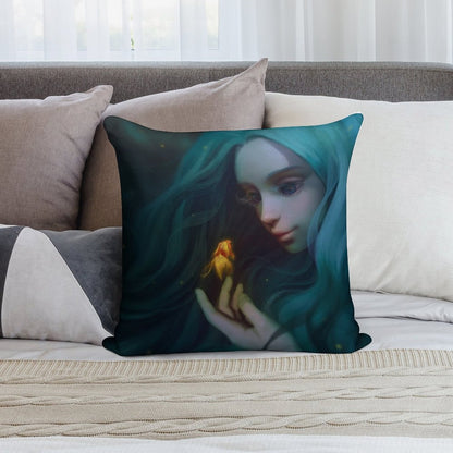 Little Mermaid Soft Easy Maintenance Throw Pillow