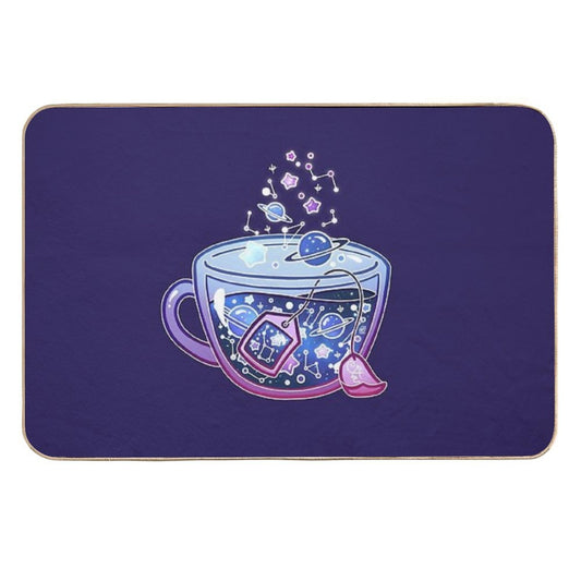 Galaxy Tea  Repositionable Bath Mat