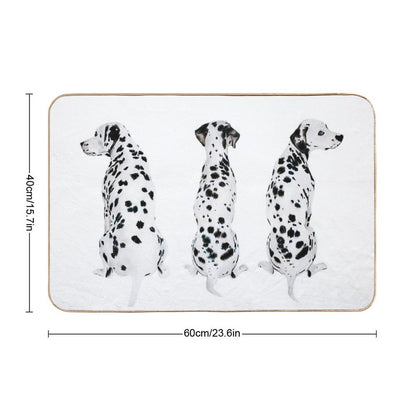 Dalmatian  Rapid-Drying Bath Mat