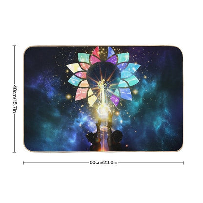 Kingdom Hearts - Combined Keyblade  Toxin-Free Bath Mat