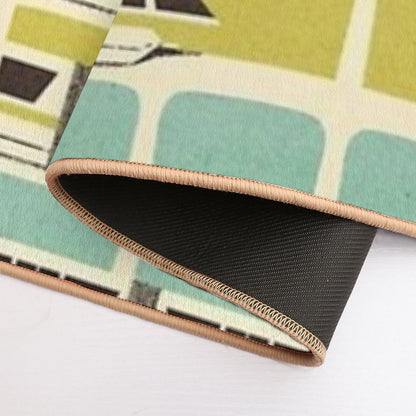 Retro WDW Monorail  Odorless Bath Mat