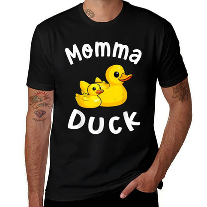 Momma Duck Birthday Rubber Duck Kids Family Matching  Versatile T-Shirt