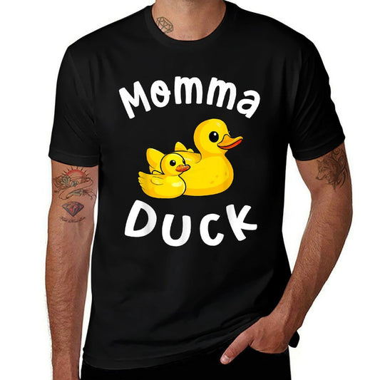 Momma Duck Birthday Rubber Duck Kids Family Matching  Versatile T-Shirt