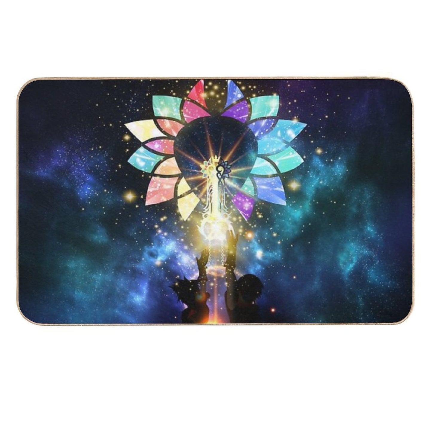 Kingdom Hearts - Combined Keyblade  Toxin-Free Bath Mat