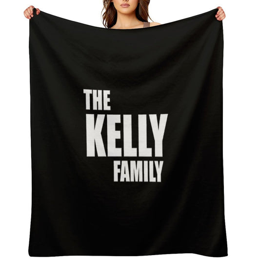 The Kelly Family Wrinkle-free Throw Blanket