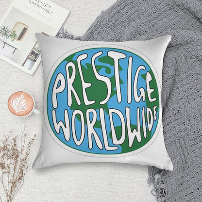 Prestige Wordwide Soft Hidden Zipper Throw Pillow