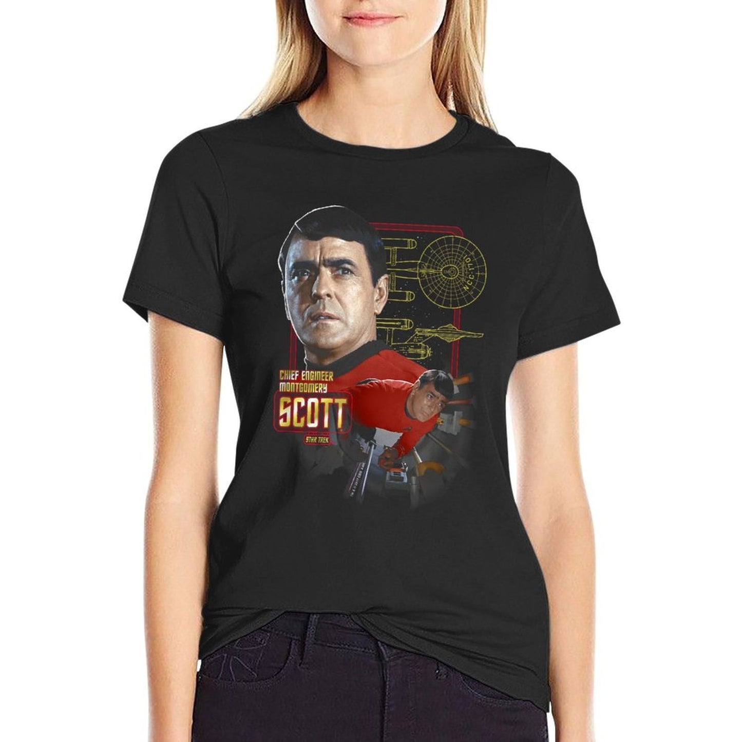 Star Trek Chief Engineer Scott Comfortable T-Shirt