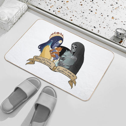 Life & Death  Repositionable Bath Mat