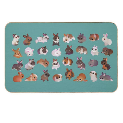 Bunny Day - Other Version  Anti-Trip Bath Mat