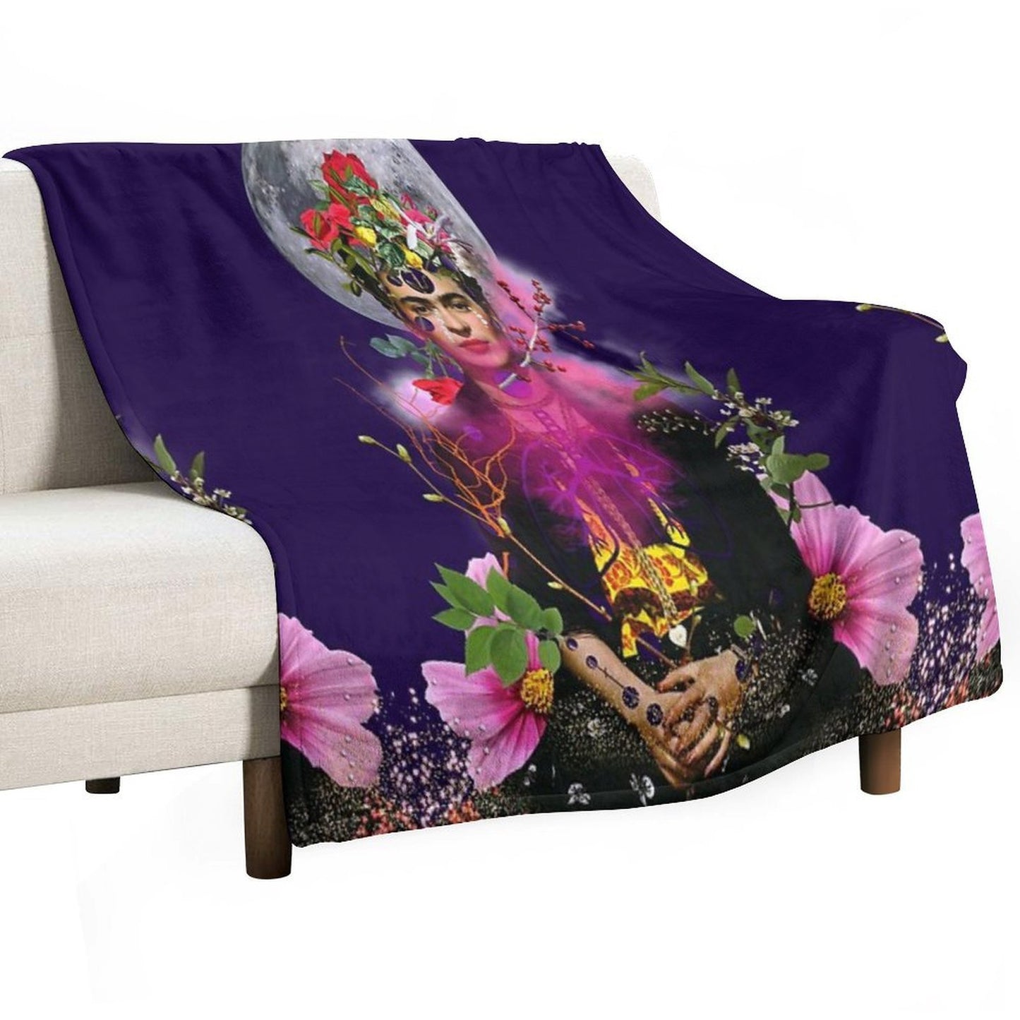 I Drank to Drown My Sorrows, But The Damned Things Learned How to Swim. Compact Throw Blanket