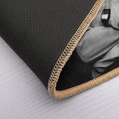 Jim, Dwight And Michael at Utica  Absorbent Bath Mat