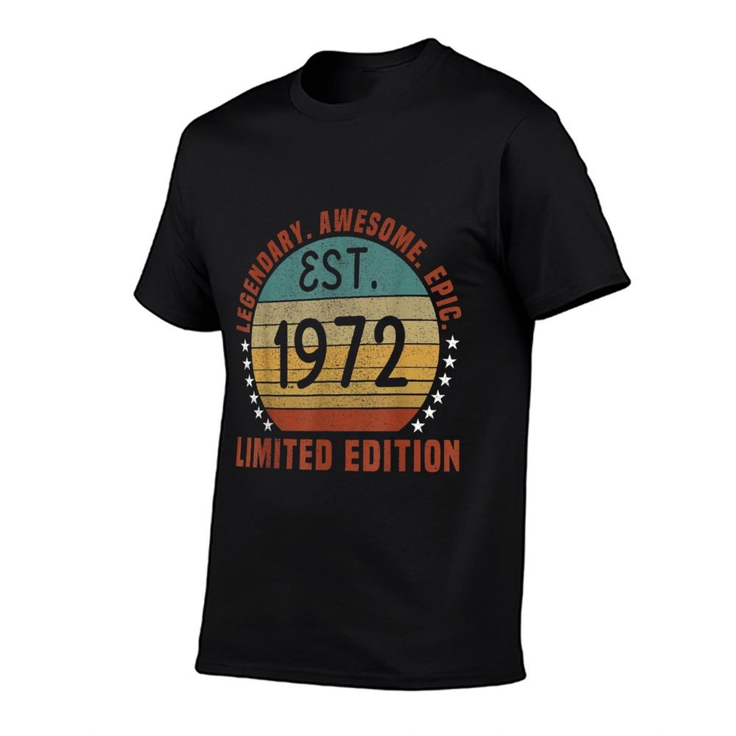 Est. 1972 Vintage 1972 Limited Edition 50th Birthday  Graphic-printed T-Shirt
