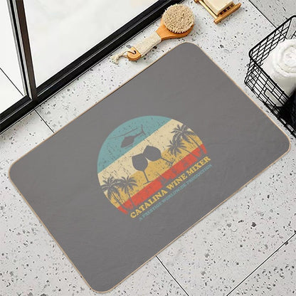 Step Brothers Catalina Wine Mixer  Non-Slip Bath Mat