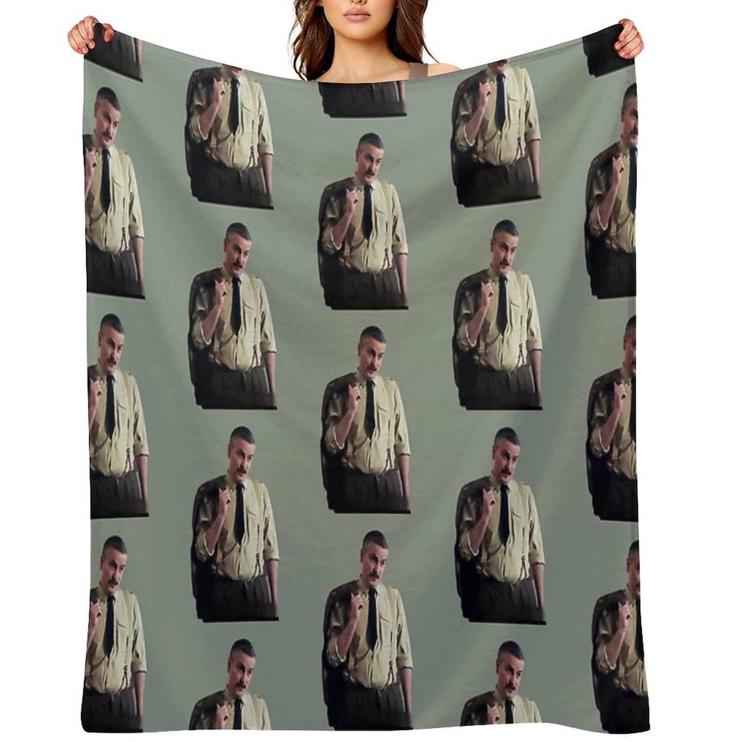 BBC Ghosts The Captain Durable Throw Blanket