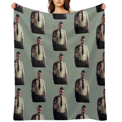 BBC Ghosts The Captain Durable Throw Blanket
