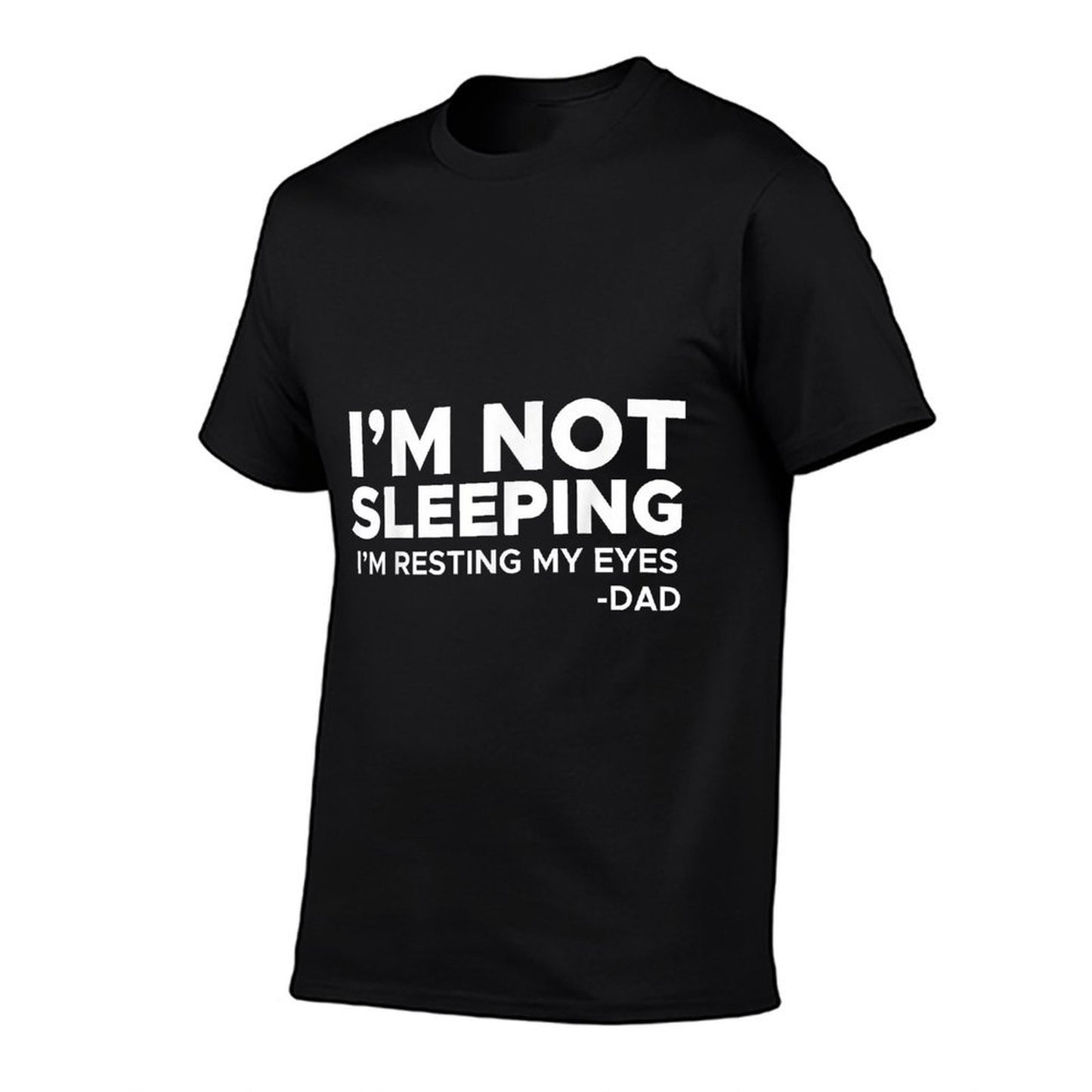 Happy Fathers Day 2021 Im Not Sleeping Vintage Mens  Tagless Design T-Shirt