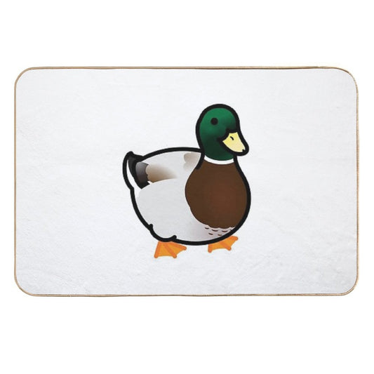 Chubby Mallard Duck  Non-Slip Bath Mat