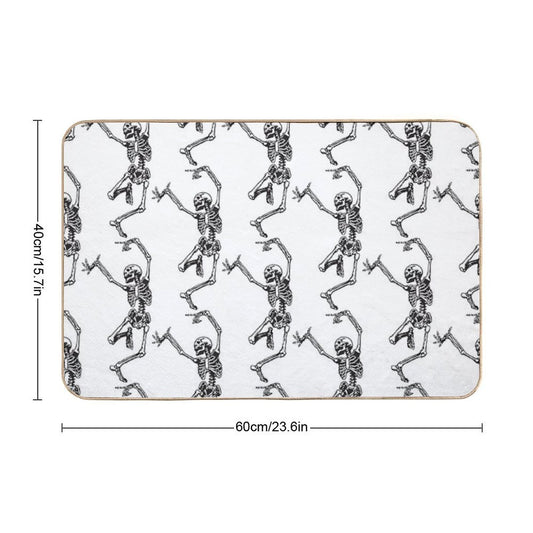 Dance With Death  Non-Slip Bath Mat