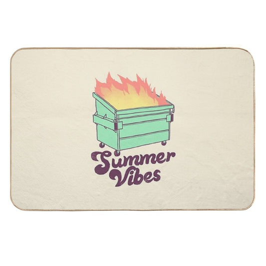 Summer Vibes  Versatile Bath Mat