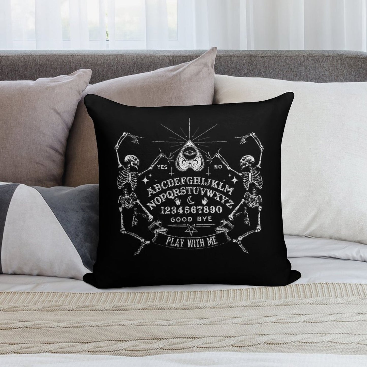 Play With Me Soft Shrink-Resistant Throw Pillow