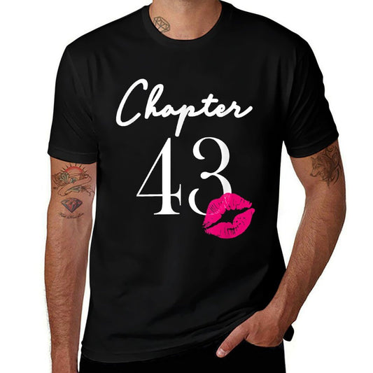 43rd Birthday Women's And Girls  Cotton T-Shirt