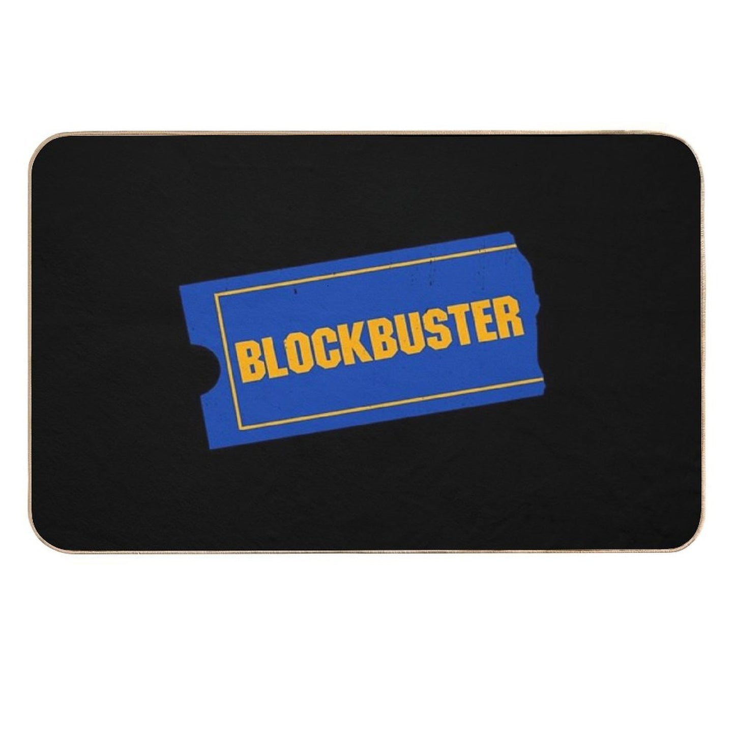 Blockbuster Video Logo  Odorless Bath Mat