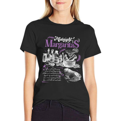 Midnight Witch Margaritas, Halloween Magical Cocktails  Classic T-Shirt