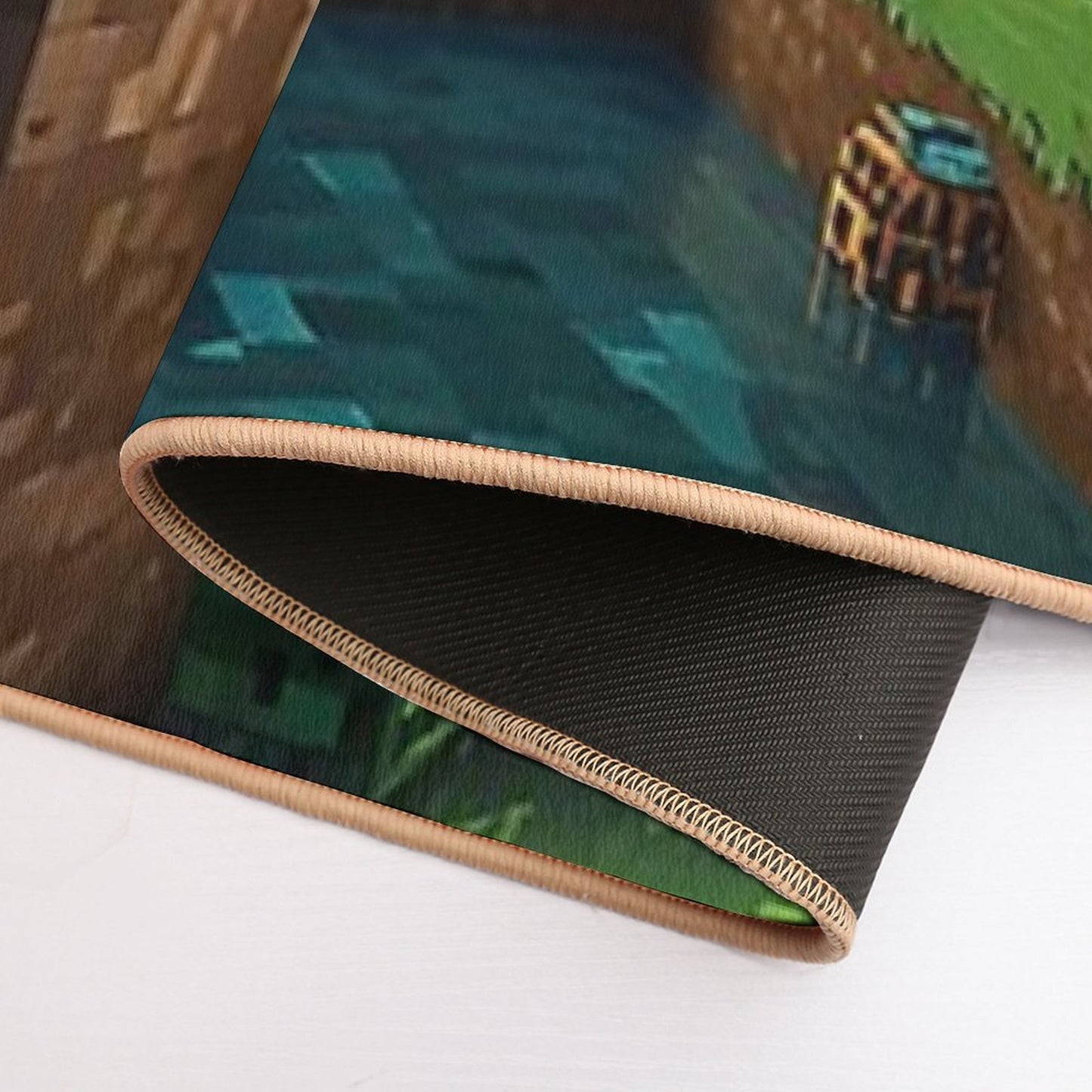 Minecraft Night  Stain-Proof Bath Mat