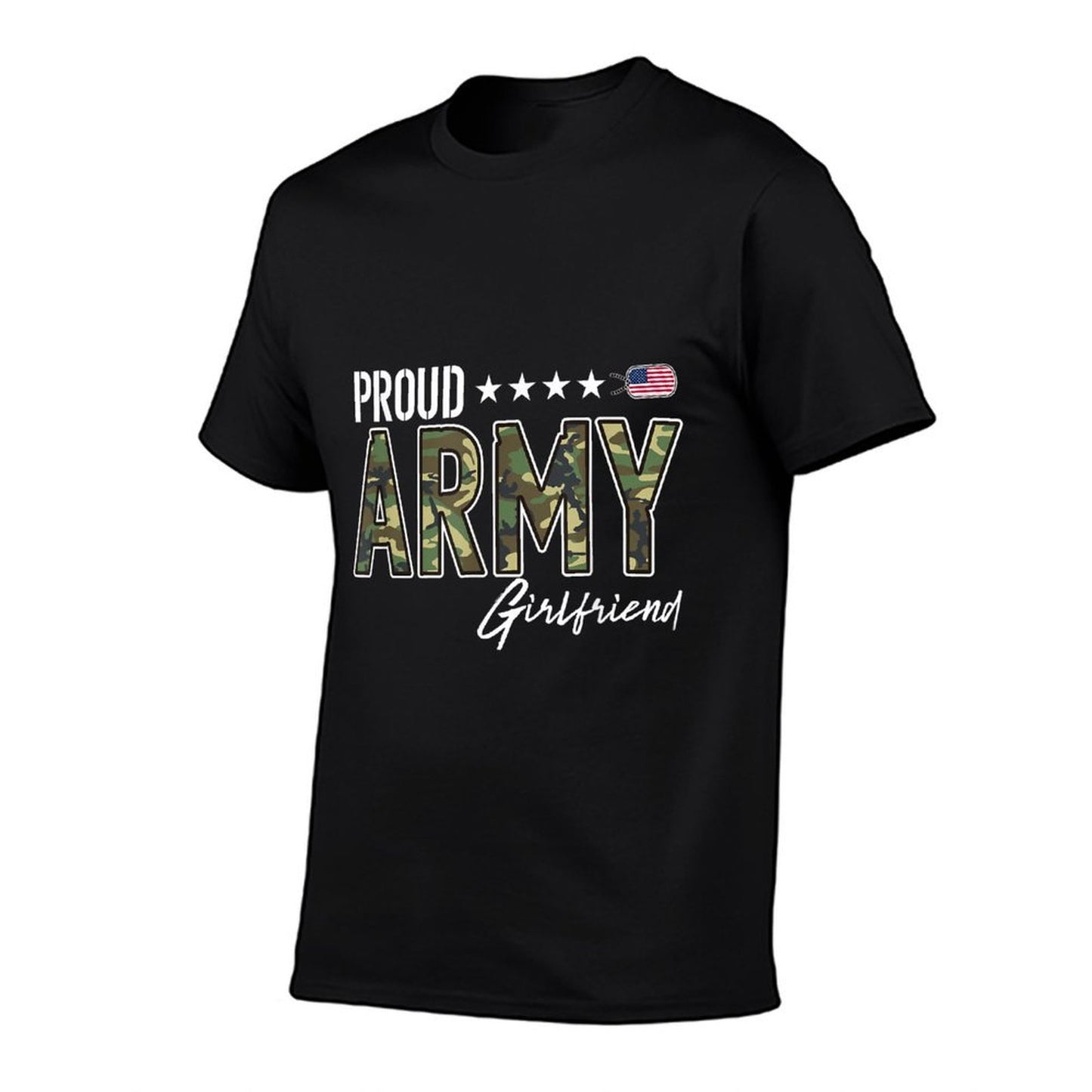 OCP Proud Army Girlfriend  Slim-fit Cut T-Shirt